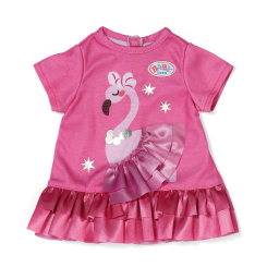 Одежда и аксессуары - Одежда для куклы Baby Born Платье с фламинго (839423)