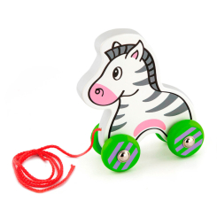 Развивающие игрушки - Каталка Viga Toys Зебра (50093)