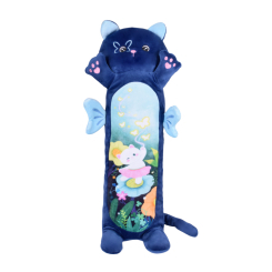 М'які тварини - М'яка іграшка Shantou Jinxing Кіт Батон темно-синій (HKF2202/2) М'які тварини - М'яка іграшка Shantou Jinxing Кіт Батон темно-синій (HKF2202/2)