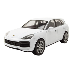Транспорт и спецтехника - Автомодель Welly Porsche Cayenne Turbo 1:24 белая (24092W/24092W-2)