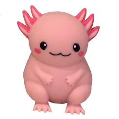 Антистрес іграшки - ​Стретч-антистрес Monster Gum Веселий аксолотль рожевий (CKS-10766/3)
