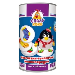 Развлекательные игры - Игра Vladi Toys Носки-перчатки в тубусе укр (VT8020-05)