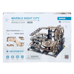 3D-пазли - Конструктор Robotime Rokr 3D Мармурове нічне місто 294 деталі (LGA01)