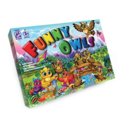 Настольные игры - Настольная игра "Funny Owls" Danko Toys DTG98 (28199)