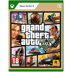 Товары для геймеров - Игра консольная Xbox Series X Grand Theft Auto V BD диск (5026555366700)