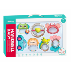 Брязкальця, прорізувачі - Набір прорізувачів Bibi-inn з брязкальцем (608-80)