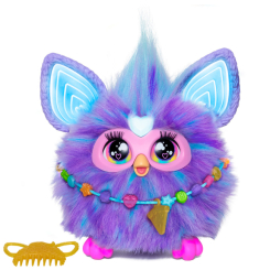 Мягкие животные - Интерактивная игрушка Furby Ферби Purple с аксессуарами (F6743)