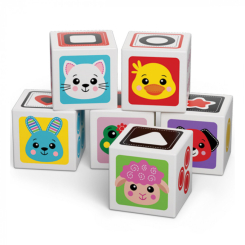 Розвивальні іграшки - Ігровий набір Kids Hits Дерев'яні кубики (KH20/007)