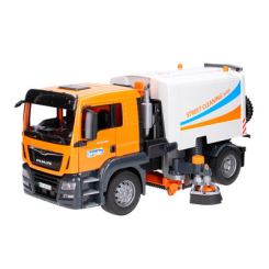Транспорт і спецтехніка - Машинка Bruder Вантажівка MAN TGS для прибирання вулиць (03780)