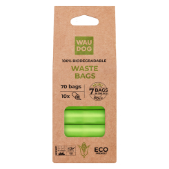 Іграшки для собак - Біорозкладні пакети WAUDOG Міні 70 шт (4823089359656)