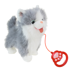 М'які тварини - Інтерактивна іграшка Кращий друг Кошеня сіре з білим (BF2501/2) М'які тварини - Інтерактивна іграшка Кращий друг Кошеня сіре з білим (BF2501/2)