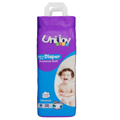 Товари для догляду - Підгузки Unijoy Soft XL 12-17 кг 26 шт (6998526216200)