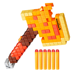Помповое оружие - Бластер-топор NERF Minecraft Firebrand (F8953)