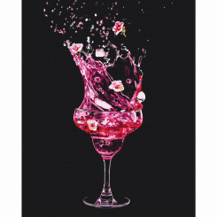 Товари для малювання - Картина за номерами Brushme Весняний коктейль 40х50 см (BS54280)