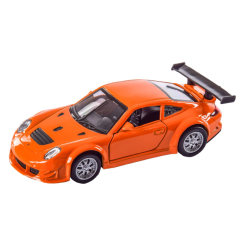 Транспорт и спецтехника - Автомодель Автопром Porsche 911 GT3 RSR оранжевая (4347/4347-1)
