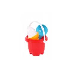 Набори для пісочниці - Дитячий набір для гри з піском ТехноК 7068TXK 3 кольори Червоний (45894s55939)