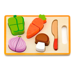 Дитячі кухні та побутова техніка - Ігровий набір Viga Toys Овочі (50979)