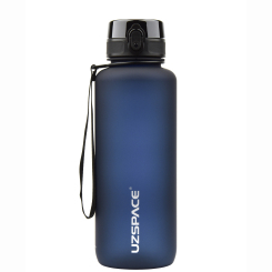 Бутылки для воды - Бутылка для воды Uzspace Frosted темно-синяя 1500 мл (6955482333549)
