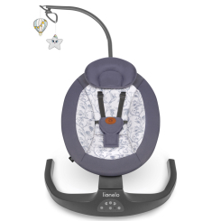 Кресла-качалки - Кресло-качалка Lionelo Ralf Grey white (5903771704625)