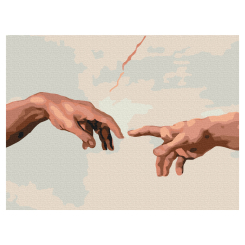 Товары для рисования - Картина по номерам Brushme Создание Адама (RBS29287)