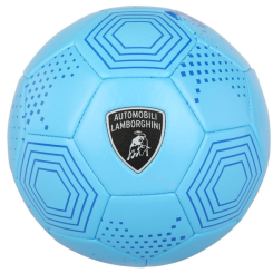 Спортивные активные игры - Футбольный мяч Lamborghini р 5 голубой (6941876045921)