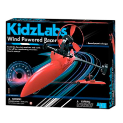 Конструктори з унікальними деталями - Конструктор 4M Гоночна машину на енергії вітру (00-03437)