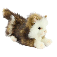 Мягкие животные - Мягкая игрушка Hansa Котенок бежево-белый 25 см (4806021982334) Мягкие животные - Мягкая игрушка Hansa Котенок бежево-белый 25 см (4806021982334)