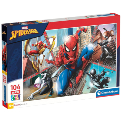 Пазли - Пазл Clementoni Maxi Spider-Man 104 елементи (23734) Пазли - Пазл Clementoni Maxi Spider-Man 104 елементи (23734)