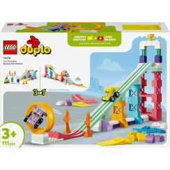 Конструкторы LEGO - Конструктор Lego DUPLO 3 в 1 Интересные горки и трамплины с автомобилями (10478) Конструкторы LEGO - Конструктор Lego DUPLO 3 в 1 Интересные горки и трамплины с автомобилями (10478)