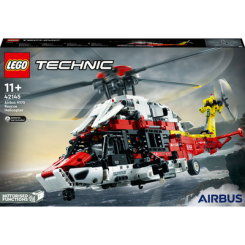 Конструктори LEGO - Конструктор LEGO Technic Рятувальний гелікоптер Airbus H175 (42145)