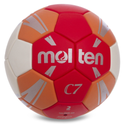 Спортивные активные игры - Мяч для гандбола planeta-sport № 1 MOLTEN H1C3500-RO Оранжевый