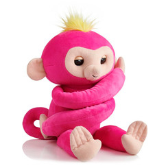 М'які тварини - Інтерактивна іграшка Fingerlings Мавпочка-обіймашка Белла 42 см (W3530/3532)