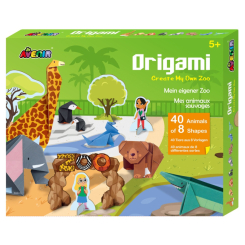 Наборы для творчества - Набор для творчества Avenir Оригами Зоопарк с животными (6004114)