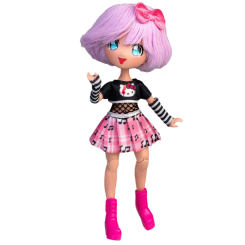 Ляльки - Лялька 4SF Manga Dolls Hello Kitty Тедді Рок (HKTF0100) Ляльки - Лялька 4SF Manga Dolls Hello Kitty Тедді Рок (HKTF0100)