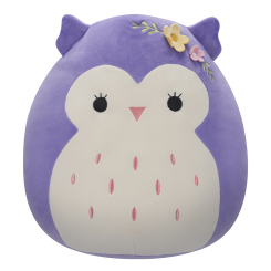 Подушки - М'яка іграшка Squishmallows Сова Холлі 30 см (SQER00911)