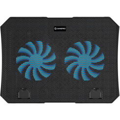 Меблі для геймерів - Охолоджувальна підставка для ноутбука GamePro RGB Black USB (CP413) Меблі для геймерів - Охолоджувальна підставка для ноутбука GamePro RGB Black USB (CP413)