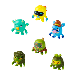 Фігурки персонажів - Набір фігурок Piñata Smashlings Чудернацькі герої (SL2065)