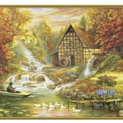 Товары для рисования - Художественный творческий набор Золотая осень Schipper (9130507)