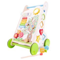 Ходунки - Ходунки-каталка New classic toys с бизибордом (11300)