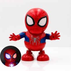 Фигурки персонажей - Интерактивная игрушка танцующий супер герой робот Человек паук Dance Spider Man Hero Marvel со световыми и звуковыми эффектами (VD 186588998)