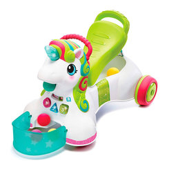 Дитячий транспорт - Розвивальна іграшка Infantino Мій єдиноріг 3 в 1 (227018I)
