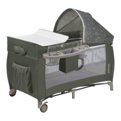 Манежи - Кроватка-манеж Lionelo Sven Plus Beige Olive (LO-SVEN PLUS BEIGE OLIVE)