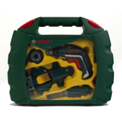 Наборы профессий - Игровой набор Bosch Mini Ящик с инструментами Grand Prix Ixolino II (8395)