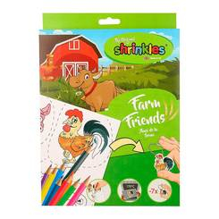 Наборы для творчества - Набор для создания брелков Shrinkles Ферма (WZ002) (WZ008) Наборы для творчества - Набор для создания брелков Shrinkles Ферма (WZ002) (WZ008)
