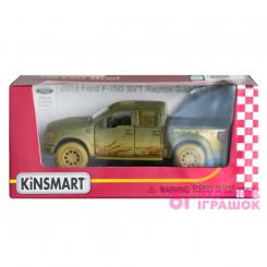Автомоделі - Іграшка машинка металева інерційна Ford F-150 SVT Raptor Kinsmart (KT5365WY)