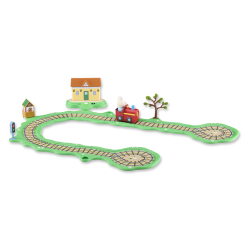 Фигурки персонажей - Игровой набор Peppa Pig Железная дорога с фигурками (124607) Фигурки персонажей - Игровой набор Peppa Pig Железная дорога с фигурками (124607)