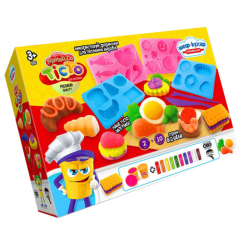 Наборы для лепки - Тесто для лепки Danko toys Шеф-повар Сэндвич-бар с формочками (TMD-17-03U)