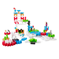 Конструктори з унікальними деталями - Конструктор Guidecraft IO Blocks Tabletop System 118 деталей (G9640) Конструктори з унікальними деталями - Конструктор Guidecraft IO Blocks Tabletop System 118 деталей (G9640)