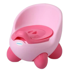 Товари для догляду - ​Дитячий горщик Babyhood К'ю К'ю світло рожевий (BH-105LP)