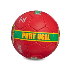 Спортивні активні ігри - М'яч футбольний Portugal FB-6723 FDSO №5 Червоний (57508089) (4054354432)